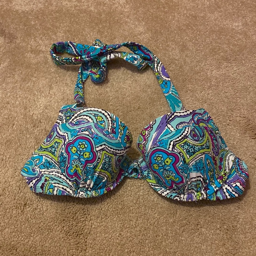 Aerie Blakely Paisley Bikini Top